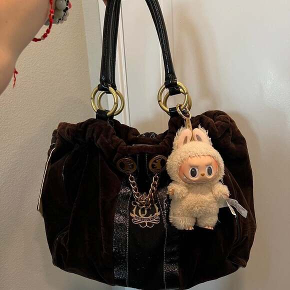 Y2K Vintage Juicy Couture Brown Velour Daydreamer
